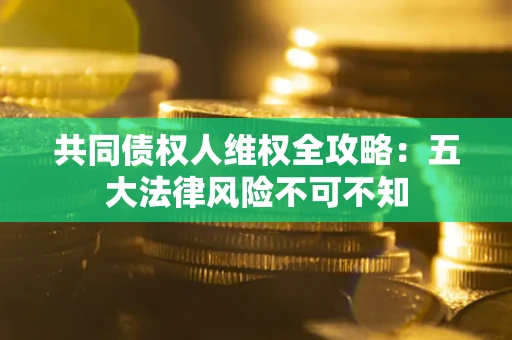 北京共同债权人维权全攻略：五大法律风险不可不知