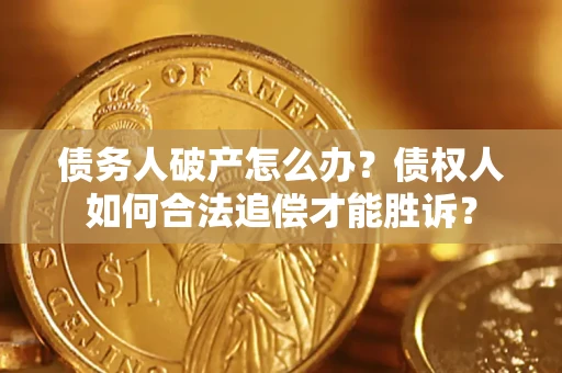北京债务人破产怎么办？债权人如何合法追偿才能胜诉？