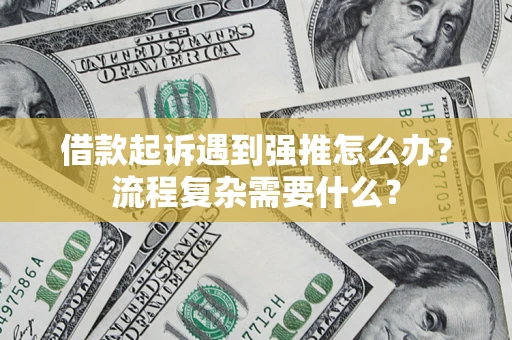 北京借款起诉遇到强推怎么办？流程复杂需要什么？